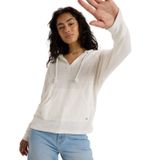 Destination Surf - Pullover Hoodie - Dames - Slubstof - Relaxed Fit - Capuchon