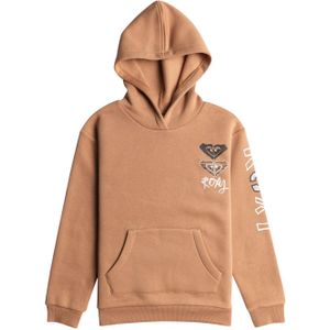 Roxy - Losse Pasvorm Hoodie - Geborstelde Stof - Katoen-Polyester Mix - Capuchon