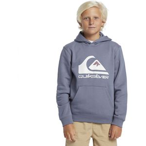 Hoodie in molton QUIKSILVER. Geruwd molton materiaal. Maten 16 jaar - 174 cm. Grijs kleur