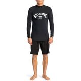 Billabong - Rashguard - Zwart - Lange Mouwen - Performance Fit - UV-bescherming 50+ UPF