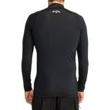 Billabong - Rashguard - Zwart - Lange Mouwen - Performance Fit - UV-bescherming 50+ UPF