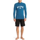 Billabong Heren Logo Surf Long Sleeve Lycra Vest - Dar