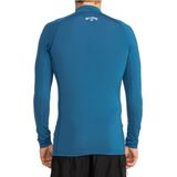 Billabong Heren Logo Surf Long Sleeve Lycra Vest - Dar