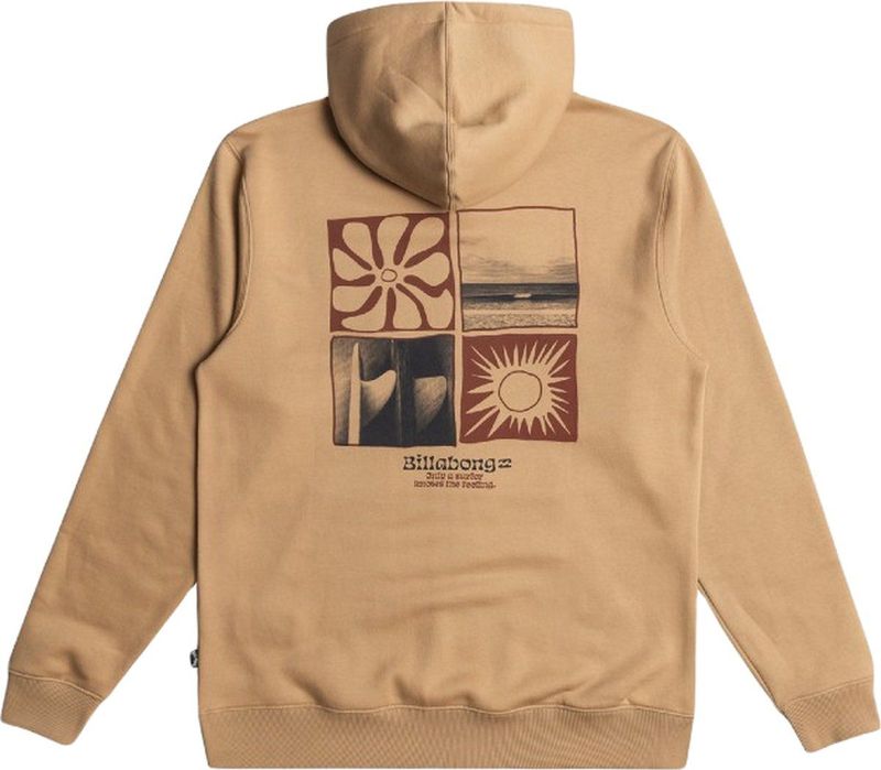 Surf Service - Pullover Hoodie - Groen - 60% Gerecycled Polyester 40% Katoen