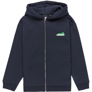 Geribd Ceintuurtje - Hoodie - Zwart - Sweatstof - Logoprint