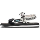 Quiksilver - Monkey Caged - Sandalen - Zwart/Wit - Polyester