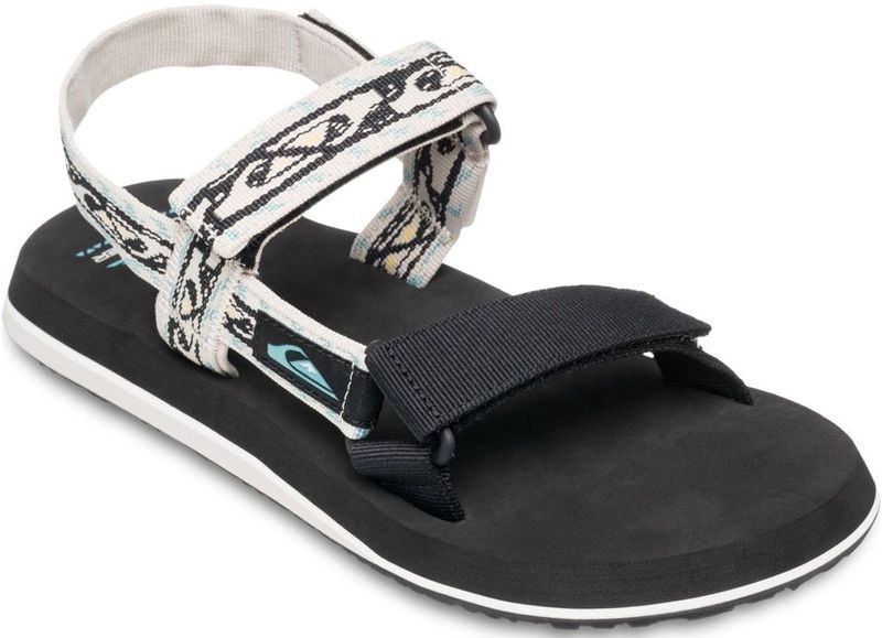 Quiksilver - Monkey Caged - Sandalen - Zwart/Wit - Polyester