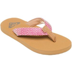 Raspberry - Teenslippers - Polyester - Zonder Sluiting