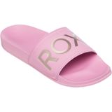 Roxy - Slippy Ii - Slippers - Zwart - Synthetisch - Gegraveerd Logo