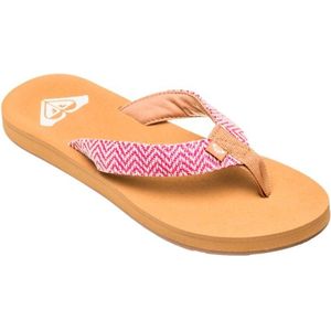 Roxy Porto Raffia II Damessandalen, Framboos, 42 EU