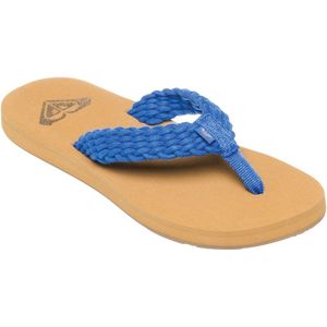 Roxy - Porto - Strand Teenslippers - Polyester/Katoen - Voorgevormd EVA-voetbed