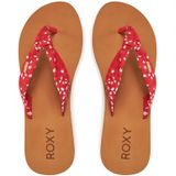 Roxy - Paia V - Strand Slippers - Multi - Bedrukt Katoen/Synthetisch Leer