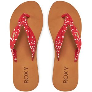 Roxy - Paia V - Strand Slippers - Multi - Bedrukt Katoen/Synthetisch Leer