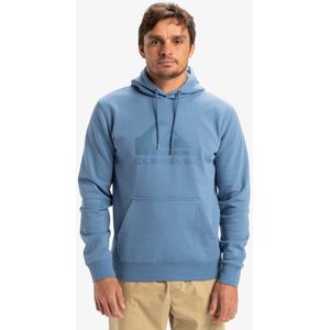 Quiksilver - Comp Logo - Hoodie - Blauw - Katoen/Polyester