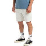 Quiksilver - Regular Fit Broek - Geborstelde Stof - Katoen Polyester - Zwart