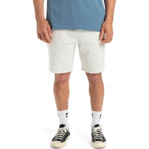 Quiksilver - Regular Fit Broek - Geborstelde Stof - Katoen Polyester - Zwart