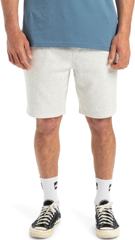 Quiksilver - Regular Fit Broek - Geborstelde Stof - Katoen Polyester - Zwart