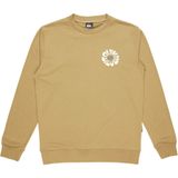 Quiksilver - Graphic Mix Crew - Trui - Beige - 55% Katoen 45% Polyester