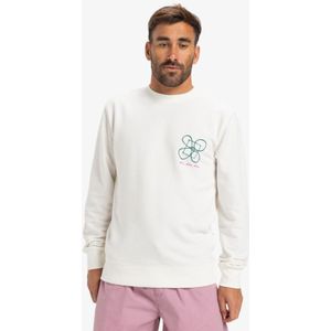 Quiksilver - Graphic Mix Crew - Trainingspak - Zwart - Katoen - 1 Stuk