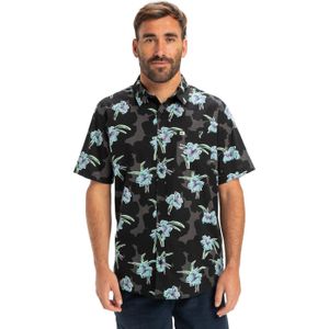 Quiksilver Apero Classic - Kurzärmliges Hemd für Männer - Schwarz