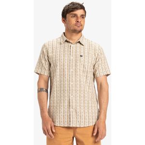Quiksilver - Street Way - Overhemd - Beige - Katoen
