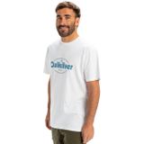 Quiksilver - T-shirt - Katoenen Jerseystof - Ronde Hals - Korte Mouwen