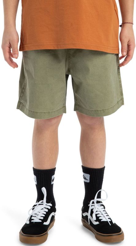 Quiksilver - Taxer - Korte Broek - Katoen-elastaan - Elastische Taille - 15 Buitenbeenlengte