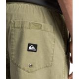 Quiksilver - Volley-model Korte Broek - Zwart - Mix Van Katoen En Elastaan