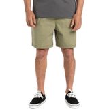 Quiksilver - Volley-model Korte Broek - Zwart - Mix Van Katoen En Elastaan