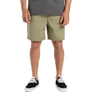 Quiksilver - Volley-model Korte Broek - Zwart - Mix Van Katoen En Elastaan