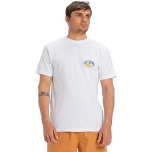 Quiksilver - Ev Flower Chaos - T-shirt - Multicolor - Katoen