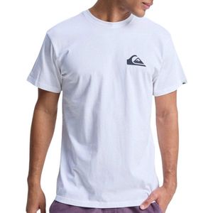 Quiksilver - EV Mini Logo S/S T-shirt - Wit - 100% Katoen