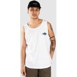 Quiksilver - Ev Beach Blast - Singlet - Wit - Katoenen Jerseystof