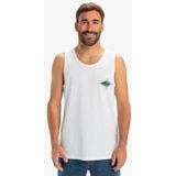 Quiksilver - Ev Beach Blast - Singlet - Wit - Katoenen Jerseystof