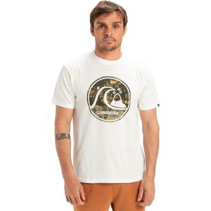 Quiksilver - Evo Bubble Wrapped - T-shirt - Wit