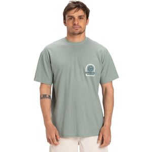 Quiksilver - Cl Sun Power - T-shirt - Groen - Katoen