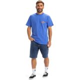 Quiksilver - T-shirt - Katoen - Ronde Hals - Korte Mouwen - Normale Pasvorm