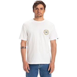 Quiksilver Evo Roads End T-shirt - Kleur Wit - Korte Mouwen