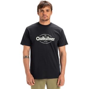 Quiksilver Ev Shape All Day Heren T-shirt Heren - Shirts - Kleur Blauw - Maat Xxl