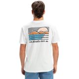 Quiksilver - Evo Future Islands - T-Shirt - Kleur - Materiaal