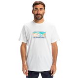 Quiksilver Ev Gradient Box - T-Shirt für Männer - Weiss