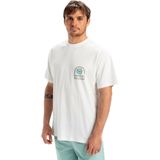 Quiksilver - T-shirt - Groen - Biologisch Katoen en Linnen - Oversized Model