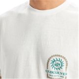 Quiksilver - T-shirt - Groen - Biologisch Katoen en Linnen - Oversized Model