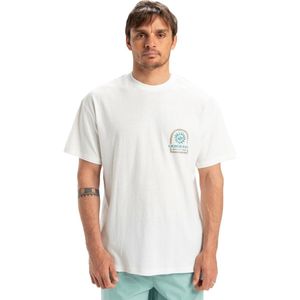 Quiksilver - Cl Sun Power - T-shirt - Wit - Eco-collectie - Oversized Model