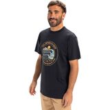 Quiksilver - EV Three Seas - T-shirt - Zwart - 100% Katoen