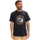 Quiksilver - EV Three Seas - T-shirt - Zwart - 100% Katoen