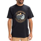 Quiksilver - EV Three Seas - T-shirt - Zwart - 100% Katoen