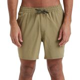 Quiksilver - Surfsilk Solid Volley - Zwembroek - Olijfgroen - 88% Polyester, 12% Elastaan