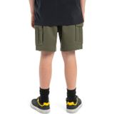 Quiksilver - Taxer Cargo Short - Bruin - 59% Polyester 40% Katoen 1% Elastaan