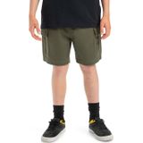 Quiksilver - Taxer Cargo Short - Bruin - 59% Polyester 40% Katoen 1% Elastaan
